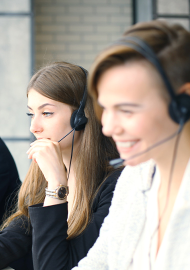 Call center employees