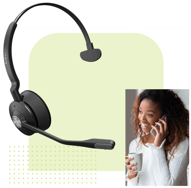 headset-with-mic-woman-on-mobile-phone