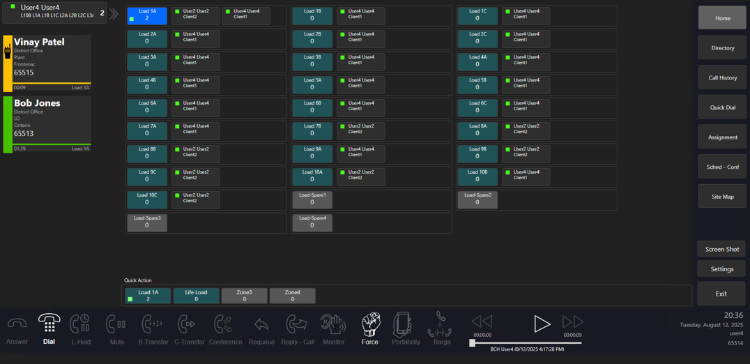 CICS user interface